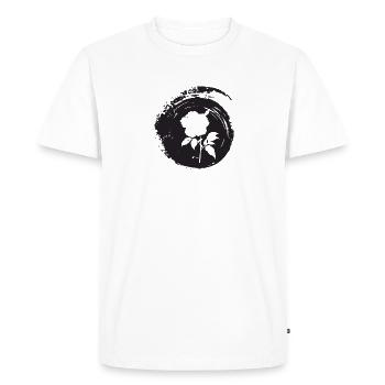 Flower Bouquet Flower Power Horticulture - T-shirt Premium bio Homme - blanc - Devant - Nico (187cm)
