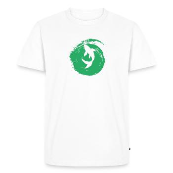 Koi Fish - Men's Premium Organic T-Shirt - white - Front - Nico (187cm)