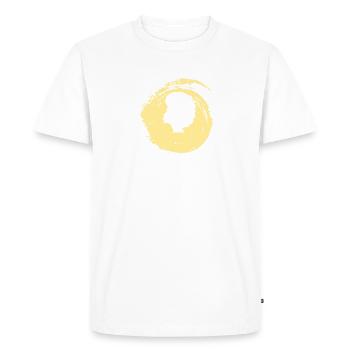 Soul Afro Groove Beat - T-shirt Premium bio Homme - blanc - Devant - Nico (187cm)