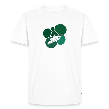 Bateau de ski nautique Wakeskate - T-shirt Premium bio Homme - blanc - Devant - Nico (187cm)