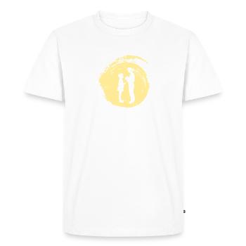 Primary School Teacher Primary School Abi - Men's Premium Organic T-Shirt - white - Front - Nico (187cm)