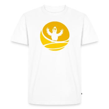 Chick Egg Easter - Men's Premium Organic T-Shirt - white - Front - Nico (187cm)