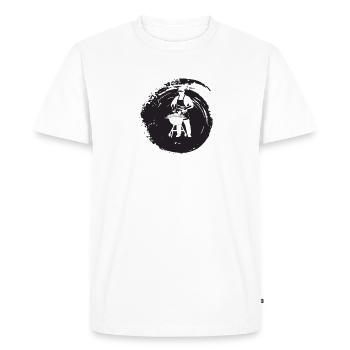 Barbecue Grill Couverts - T-shirt Premium bio Homme - blanc - Devant - Nico (187cm)