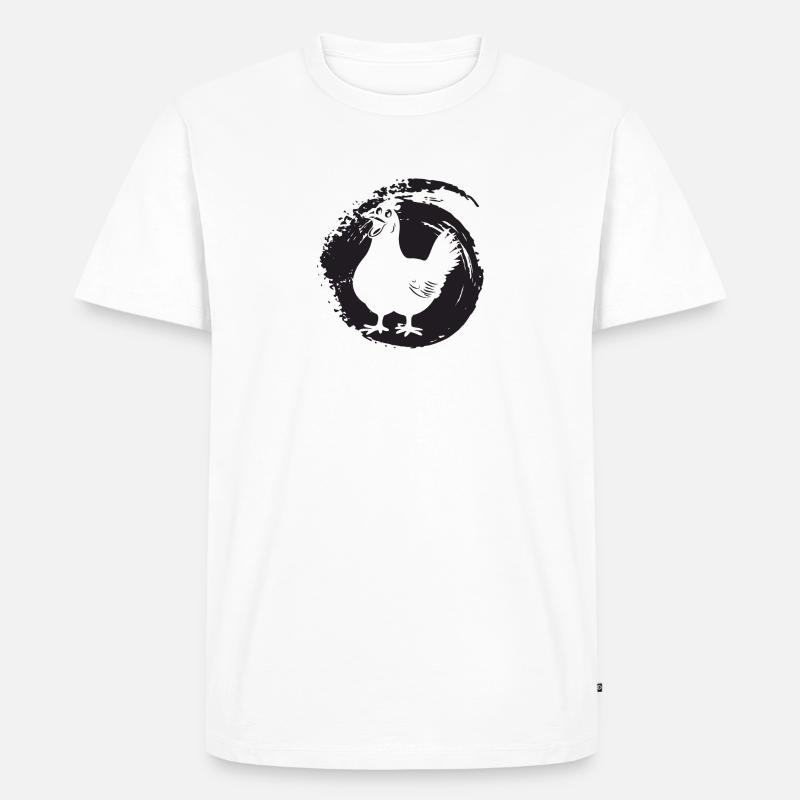 Chicken Egg Easter - Men's Premium Organic T-Shirt - white