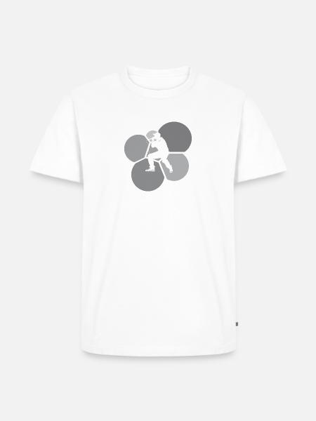 MC DJ Rapper - Männer Premium Bio T-Shirt - Weiß