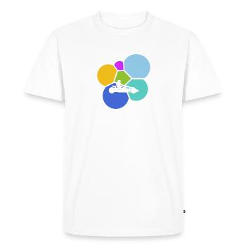 Racing car GoKart Racing car - Men's Premium Organic T-Shirt - white - Front - Nico (187cm)