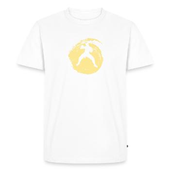 Mixed Martial Arts Capoeira - Men's Premium Organic T-Shirt - white - Front - Nico (187cm)