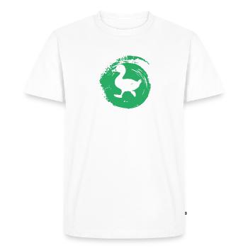 Caneton Canard - T-shirt Premium bio Homme - blanc - Devant - Nico (187cm)