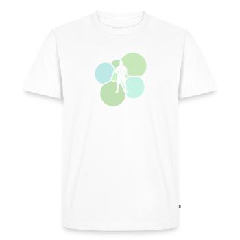 MMA Jitsu Arts Martiaux Mixtes - T-shirt Premium bio Homme - blanc - Devant - Nico (187cm)