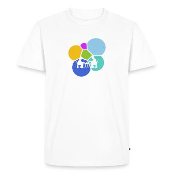 Board Games Strategy Chess - Men's Premium Organic T-Shirt - white - Front - Nico (187cm)