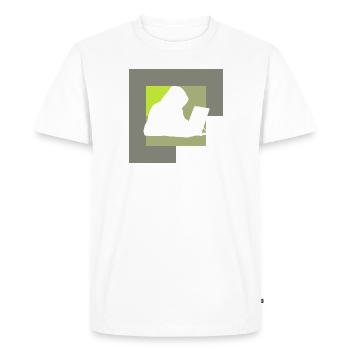 Computer science computer freak - Men's Premium Organic T-Shirt - white - Front - Nico (187cm)