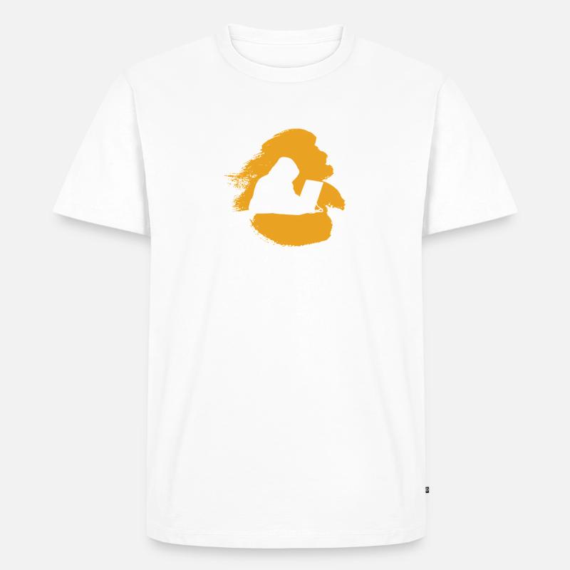 Hacker Cybersecurity Hacken - Männer Premium Bio T-Shirt - Weiß