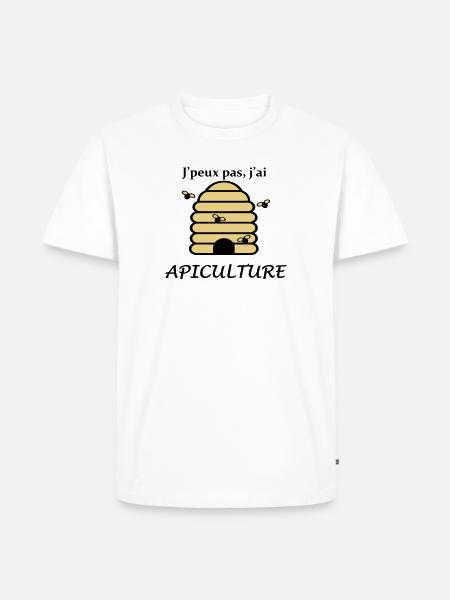 apiculture - T-shirt Premium bio Homme - blanc