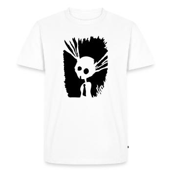 suicide_bunny - Men's Premium Organic T-Shirt - white - Front - Nico (187cm)