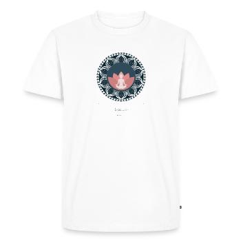 BALANCE - T-shirt Premium bio Homme - blanc - Devant - Nico (187cm)
