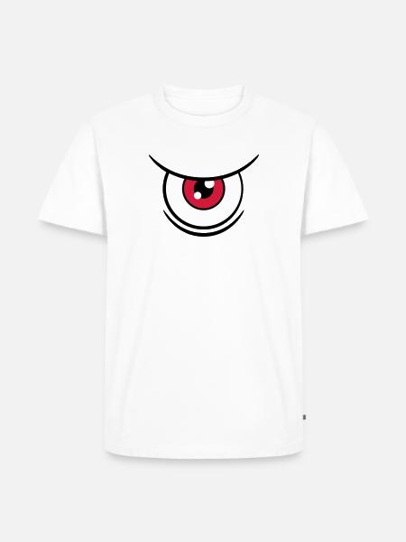 Big Eye - Men's Premium Organic T-Shirt - white