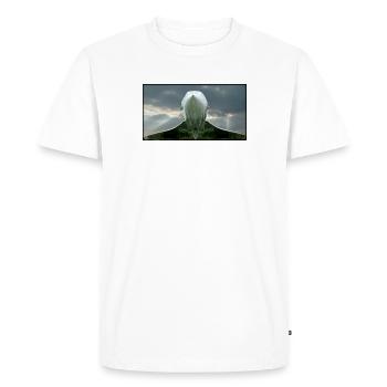 concorde & sunbeams 120dpi - Men's Premium Organic T-Shirt - white - Front - Nico (187cm)