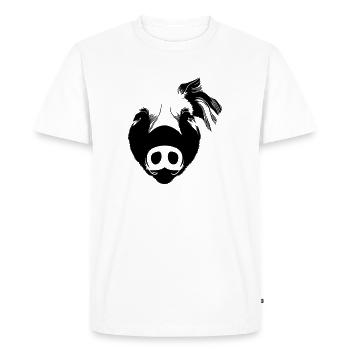 Pig Pigs Pigs Animal Animals Vector 1 - Men's Premium Organic T-Shirt - white - Front - Nico (187cm)