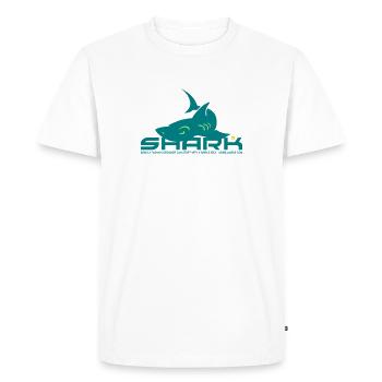 shark-sixmilliards.com - T-shirt Premium bio Homme - blanc - Devant - Nico (187cm)