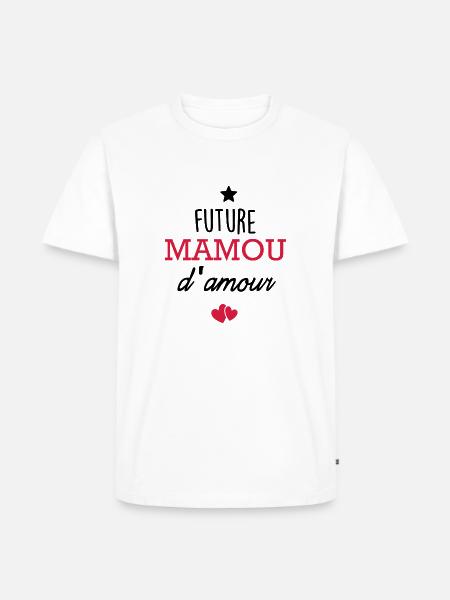 future mamou d'amour - T-shirt Premium bio Homme - blanc