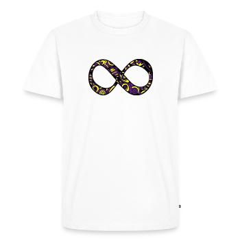Love By The Sun Dream By The Moon Boho Gift - T-shirt Premium bio Homme - blanc - Devant - Nico (187cm)