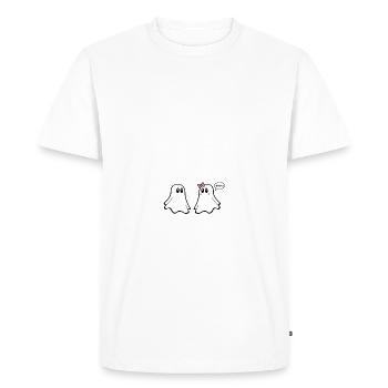 T-shirts avec des phrases amusantes - Fantasmitas 11 - T-shirt Premium bio Homme - blanc - Devant - Nico (187cm)