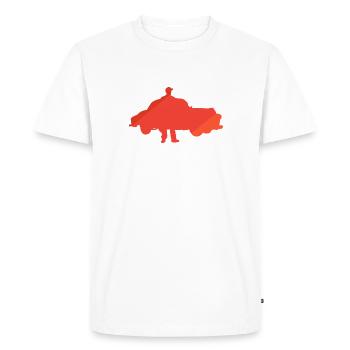Outil de clé de mécanicien b - T-shirt Premium bio Homme - blanc - Devant - Nico (187cm)