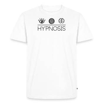 Hypnosis Hypnose - T-shirt Premium bio Homme - blanc - Devant - Nico (187cm)