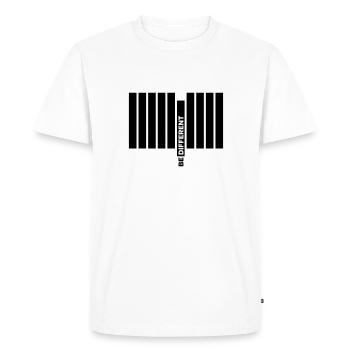 Be Different - T-shirt Premium bio Homme - blanc - Devant - Nico (187cm)