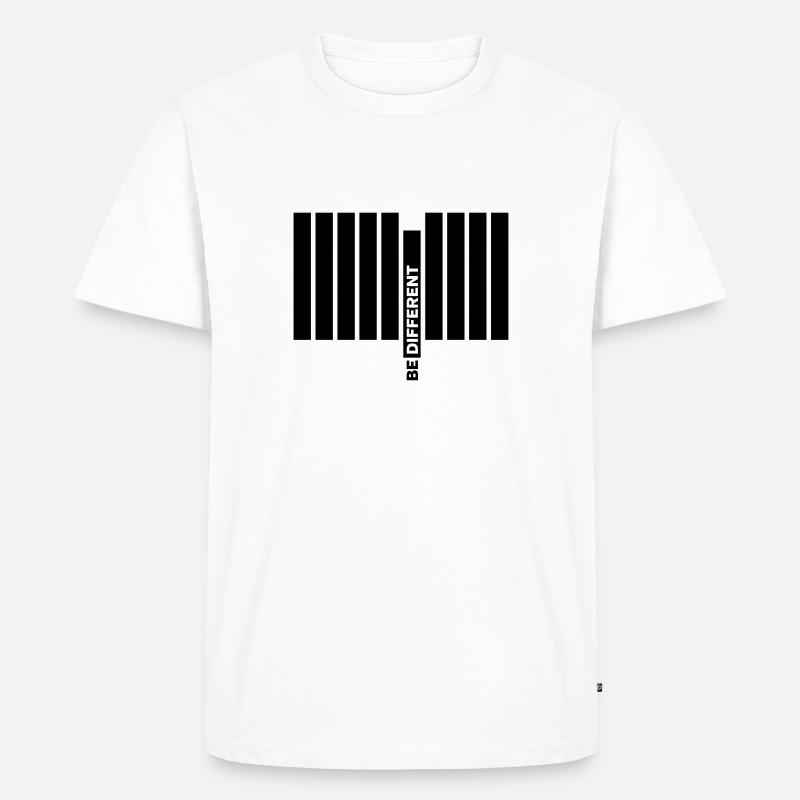 Be Different - T-shirt Premium bio Homme - blanc