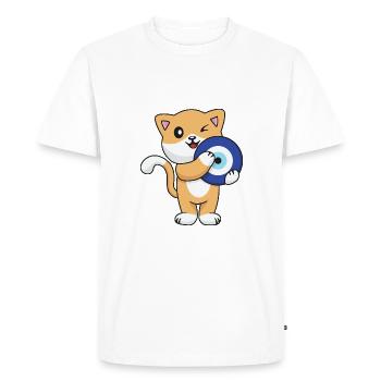 Nazar - Men's Premium Organic T-Shirt - white - Front - Nico (187cm)