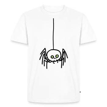 kreuzspinne - T-shirt Premium bio Homme - blanc - Devant - Nico (187cm)