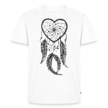 Attrape-rêves - T-shirt Premium bio Homme - blanc - Devant - Nico (187cm)