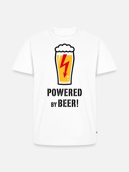 Power Blitz POS - T-shirt Premium bio Homme - blanc