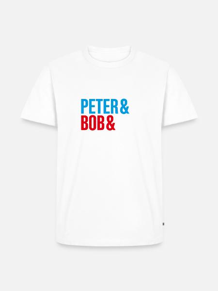 Die Drei ??? Justus&Peter&Bob&DEIN NAME - Männer Premium Bio T-Shirt -