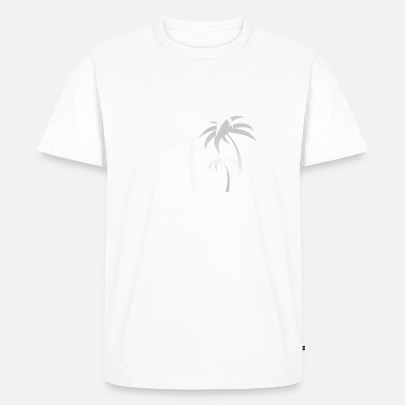 Save Paltrees White - Männer Premium Bio T-Shirt - undefined