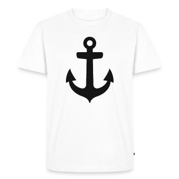 Magasin principal - T-shirt Premium bio Homme - blanc - Devant - Nico (187cm)