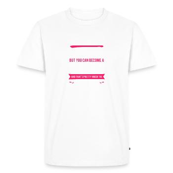 Personal Trainer - Men's Premium Organic T-Shirt - white - Front - Nico (187cm)
