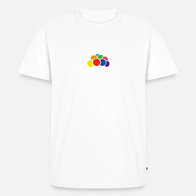 Hirsch Schwarzwaldbub weiss - Männer Premium Bio T-Shirt - undefined