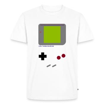GB - Cool things never die - T-shirt Premium bio Homme - blanc - Devant - Nico (187cm)