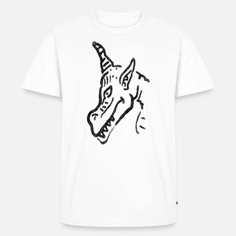 Oldscool Ork - T-shirt Premium bio Homme - blanc