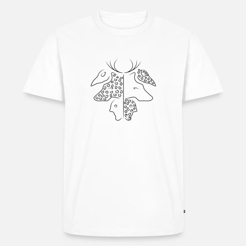 7268f60c ad9c 46b1 9e24 ec14168c95d3 - Männer Premium Bio T-Shirt - Weiß