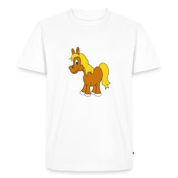 pur sang - T-shirt Premium bio Homme - blanc - Devant - Nico (187cm)