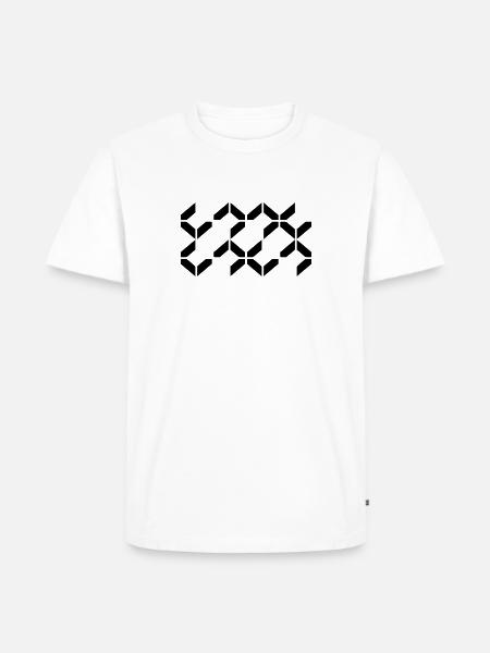geometric composition - Men's Premium Organic T-Shirt - white