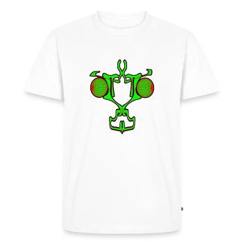 Mantis par Adiswebs - T-shirt Premium bio Homme - blanc - Devant - Nico (187cm)