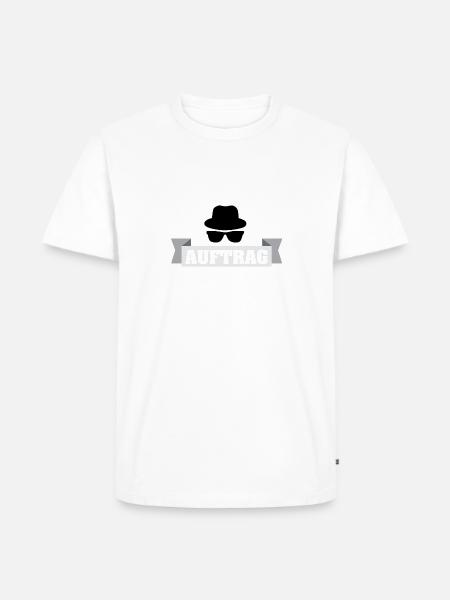 Im Auftrag des Herrn - Männer Premium Bio T-Shirt - Weiß