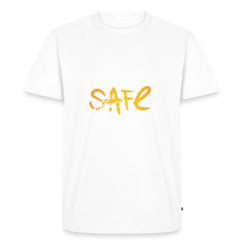 Stay Safe Kings ! Only One Place - T-shirt Premium bio Homme - blanc - Devant - Nico (187cm)
