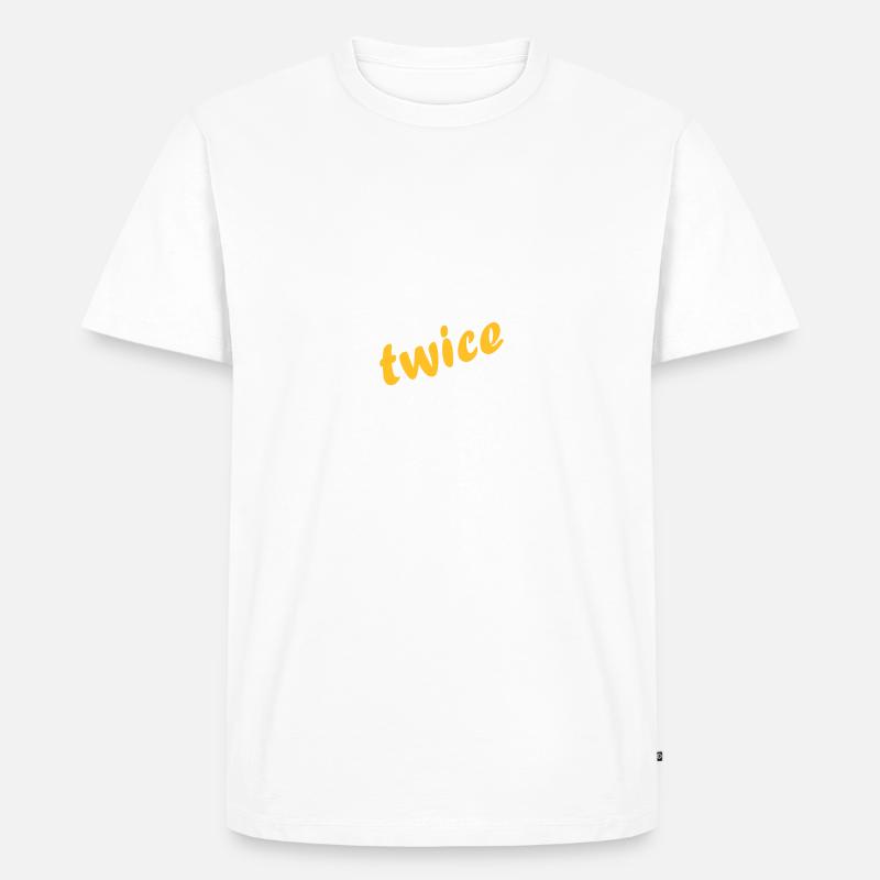 i hacked localhost twice - Männer Premium Bio T-Shirt - Weiß