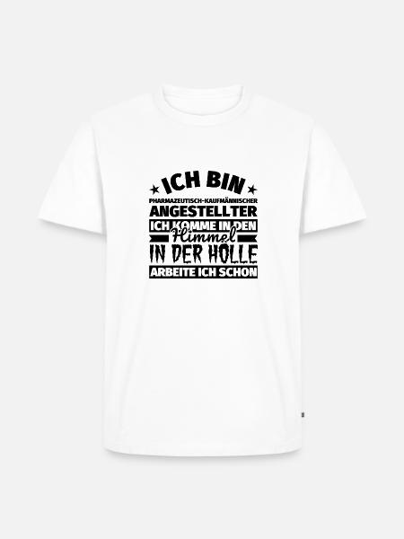 Pharmazeutisch-kaufmännischer Angestellter Geschen - Männer Premium Bio T-Shirt - Weiß