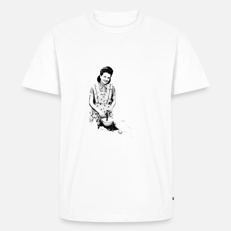 Cooking some fine Techno - Männer Premium Bio T-Shirt - undefined